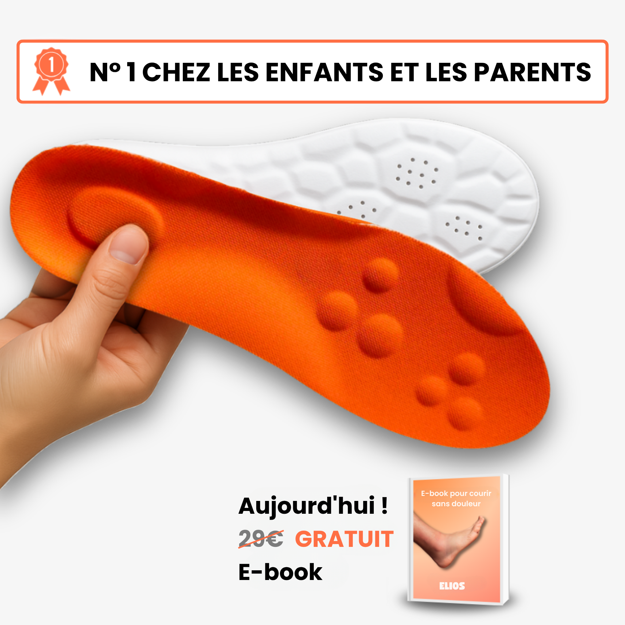 Semelles de massage pour enfants