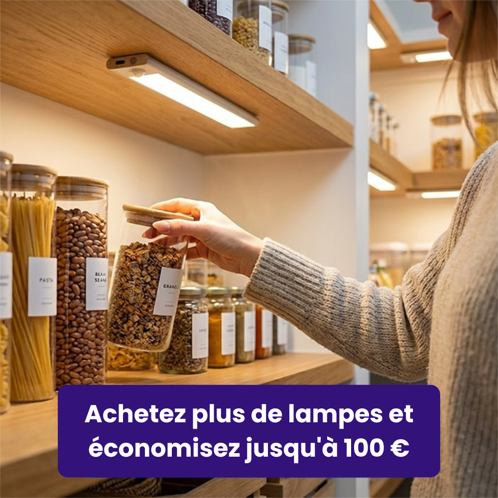 Lampe à détecteur de mouvement magnétique