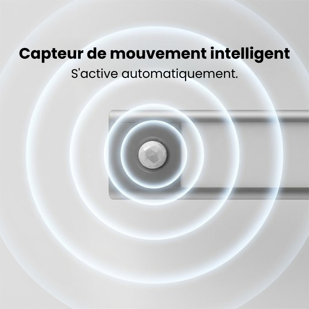 Lampe à détecteur de mouvement magnétique