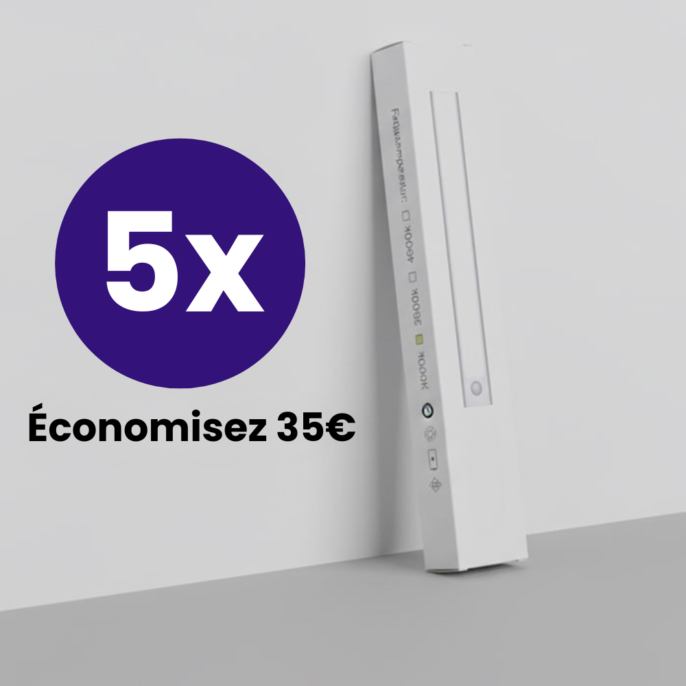 Lampe à détecteur de mouvement magnétique