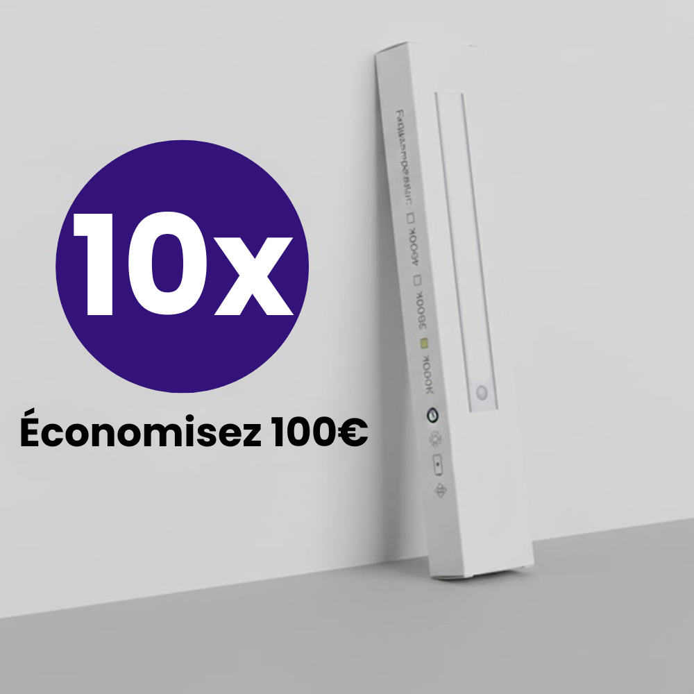 Lampe à détecteur de mouvement magnétique