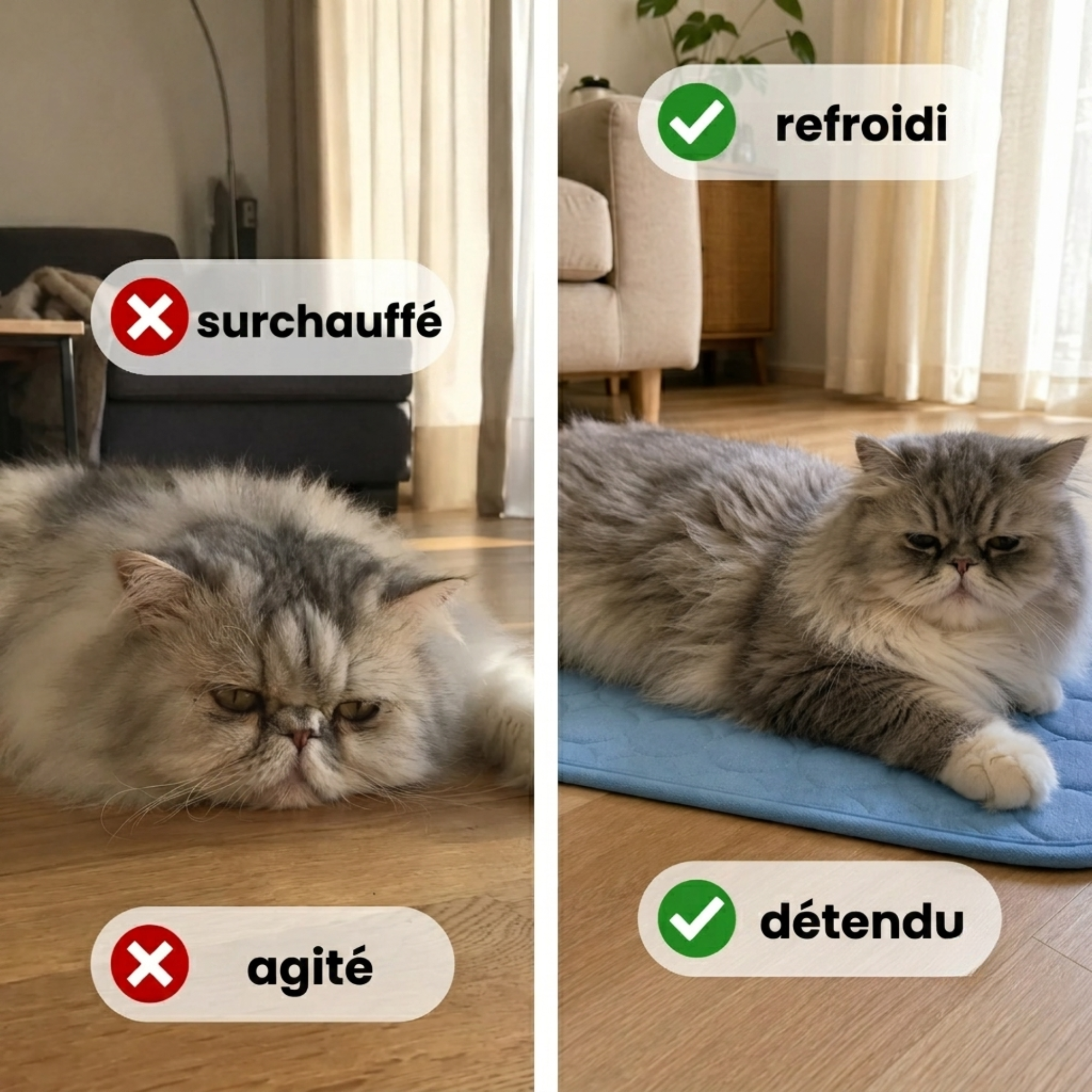 Tapis rafraîchissant