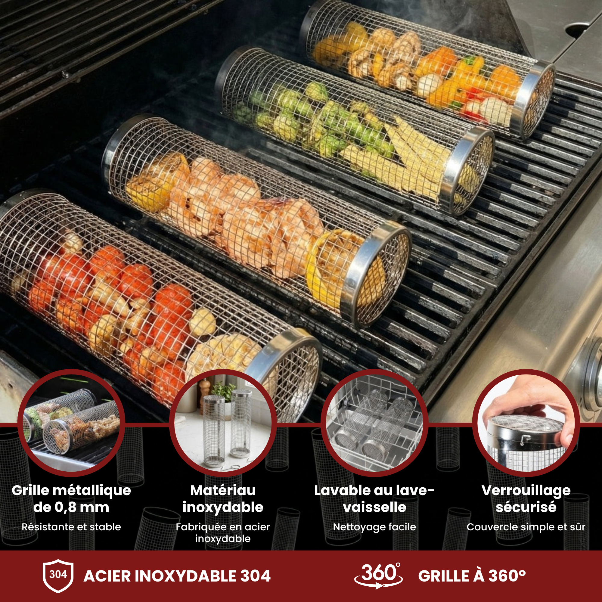 Panier à grillades
