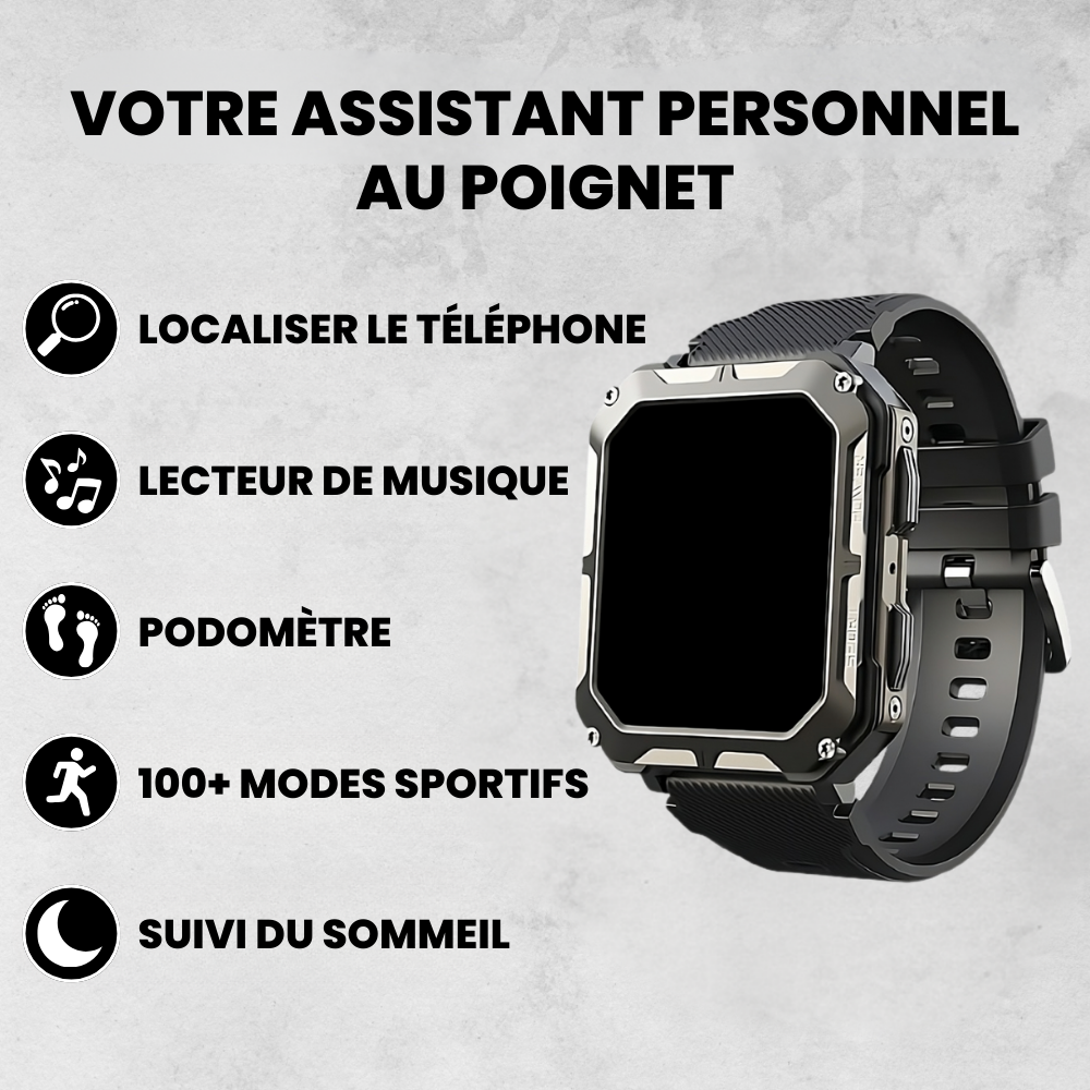 Montre bouclier