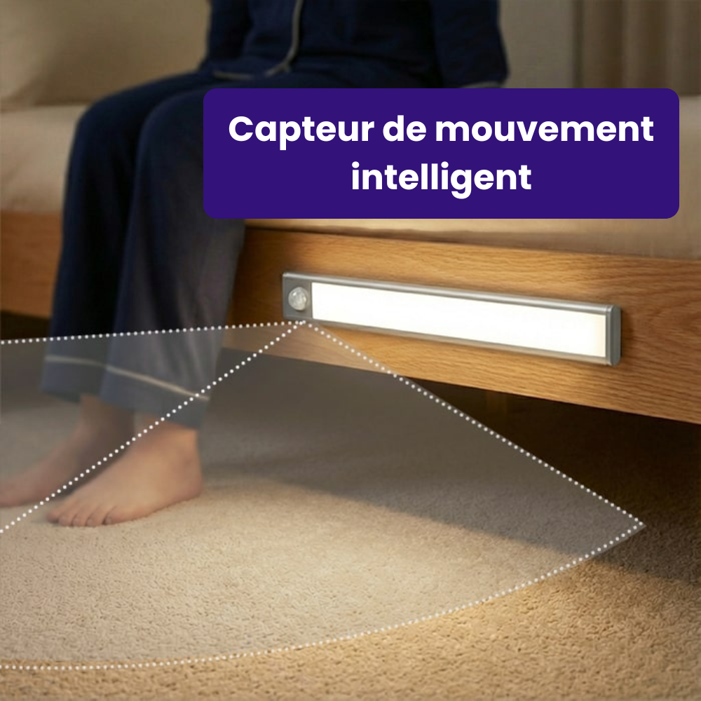 Lampe à détecteur de mouvement magnétique