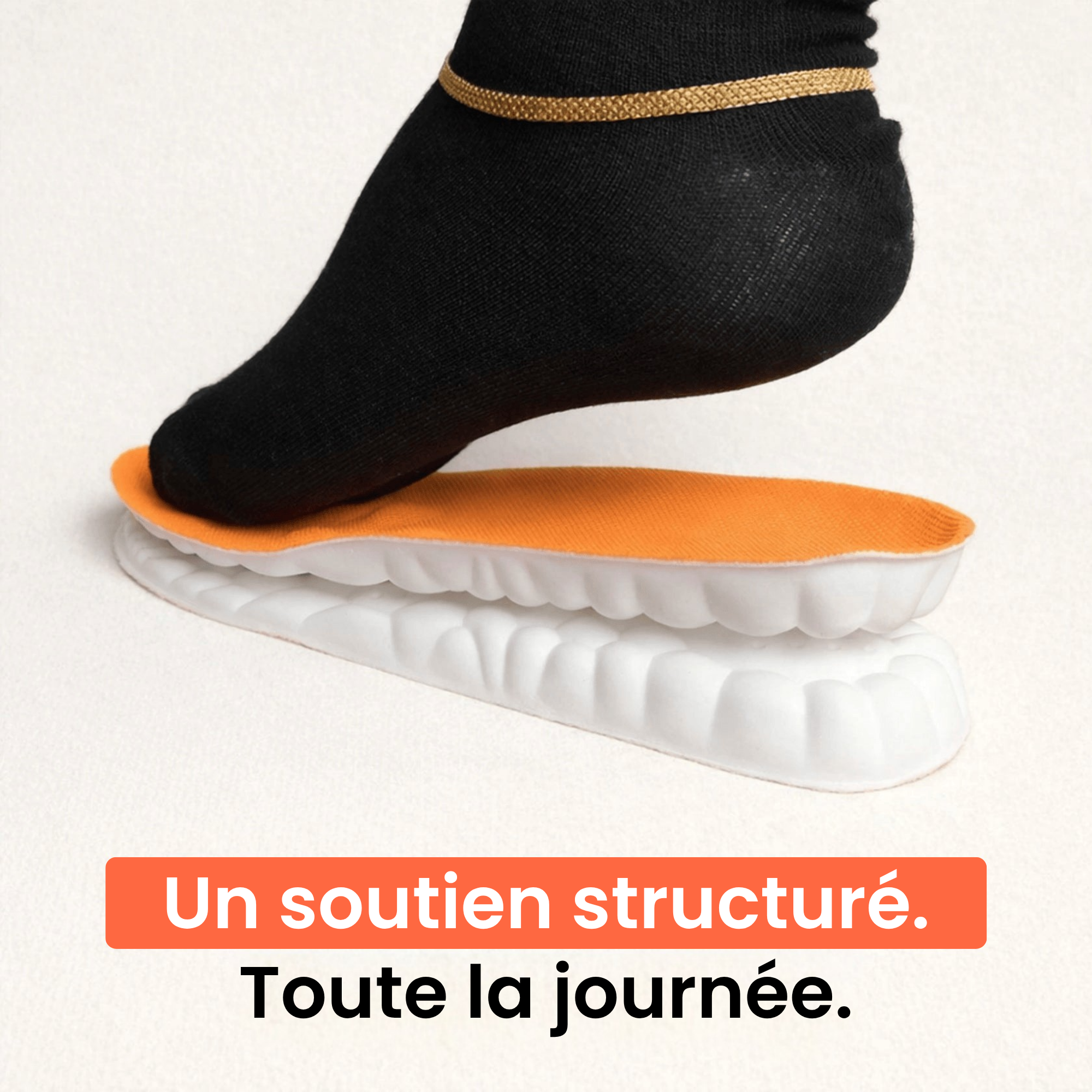 Semelles orthopédiques pour soulager les douleurs au talon et la fasciite plantaire