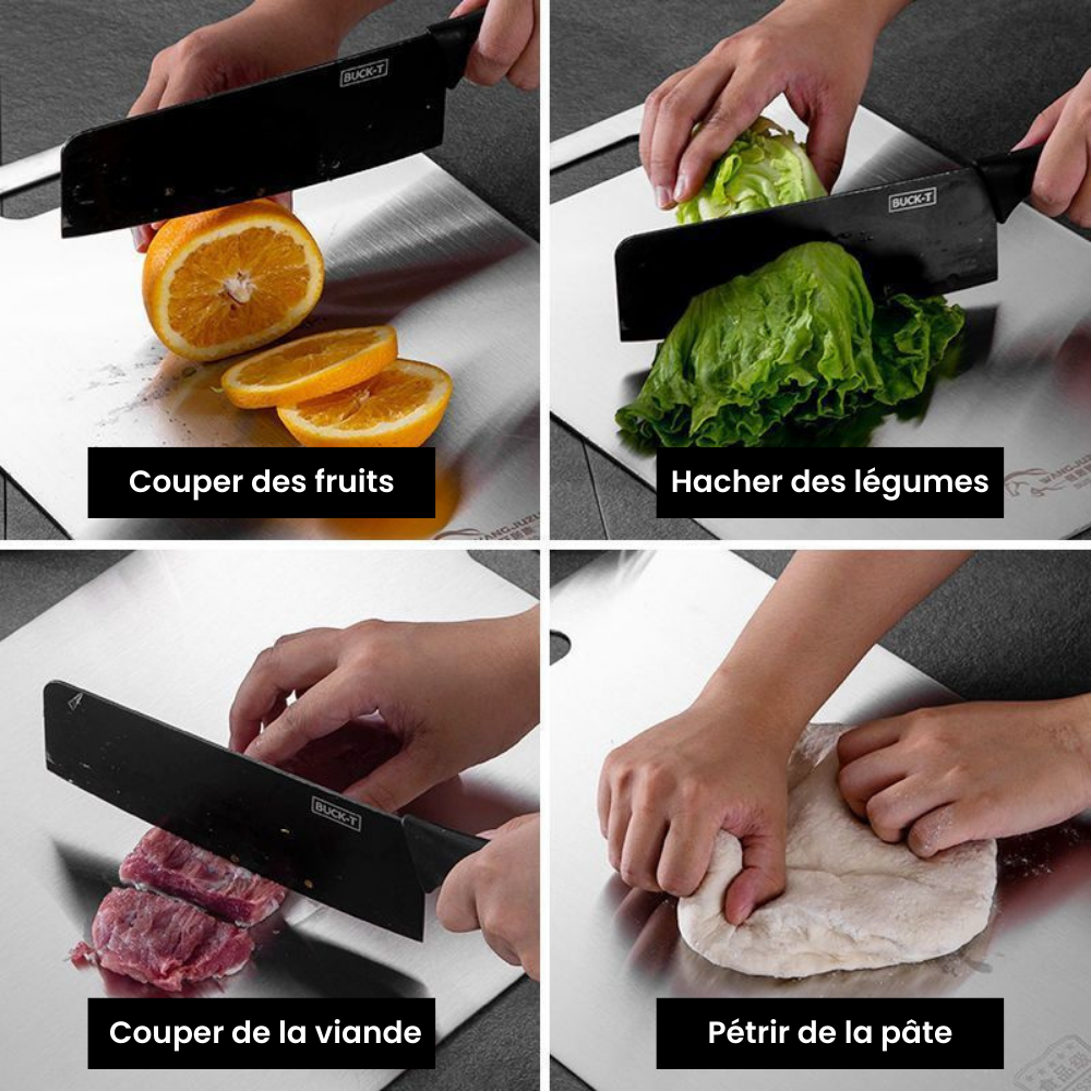 PLANCHE À DÉCOUPER 100% TITANE